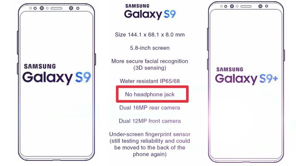 samsung galaxy s9 details