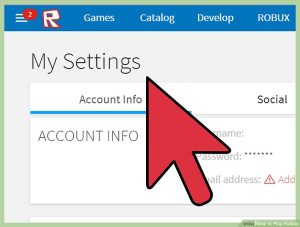 Change Email For Roblox Account